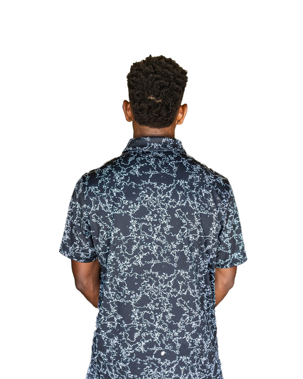 Levelwear Surface Polo - Dark Pebble