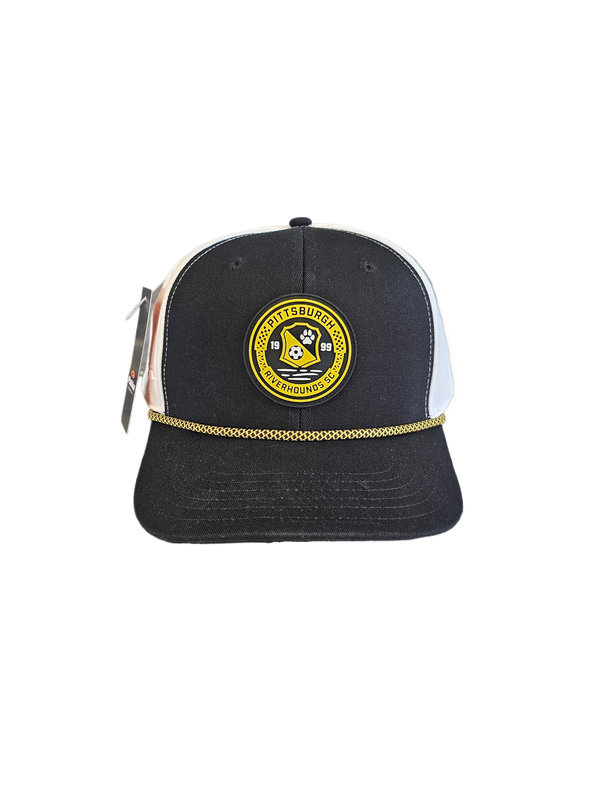 RH Poly-V Rope Hat - Black/White