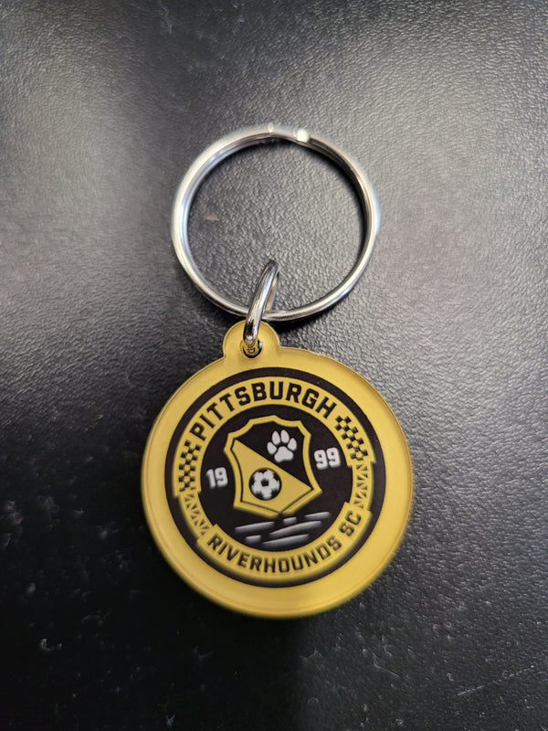 Badge Keychain