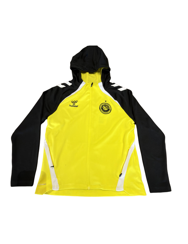 hummel LEAD 2.0 Youth Zip Hoodie - Blk/Ylw