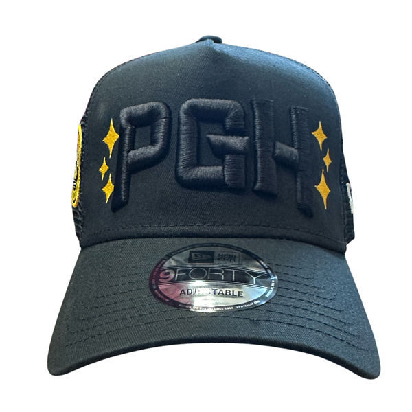 New Era PGH Star 9FORTY Trucker Hat