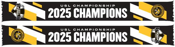 Riverhounds 2025 USL Champions Scarf