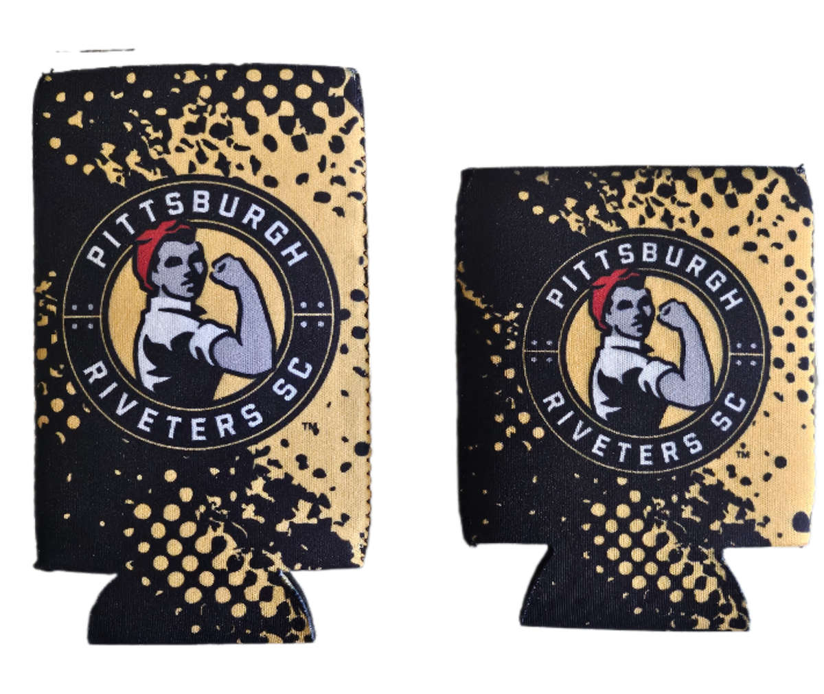 Coolie Coozie – Pittsburgh Riverhounds SC x Pittsburgh Riveters SC Team ...