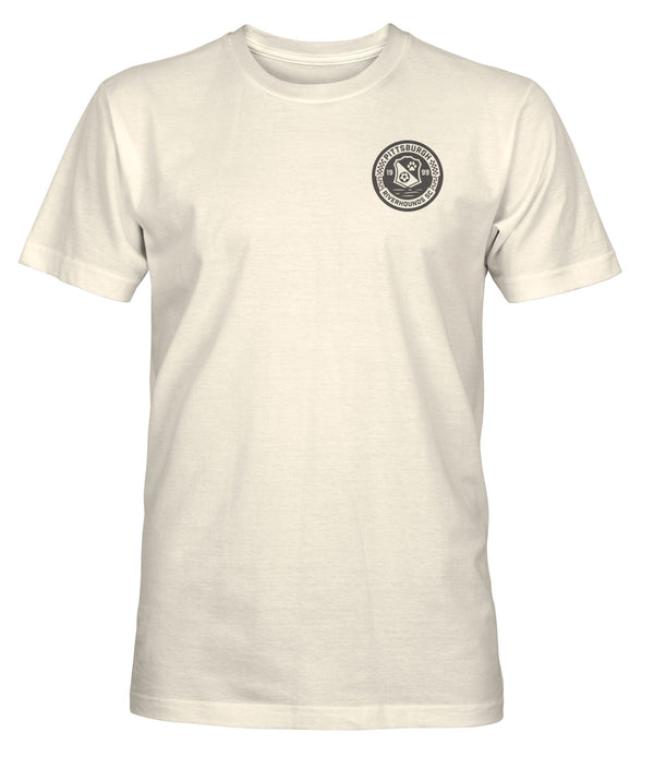 Pittsburgh Riverhounds SC Own The Pitch Heavyweight Cotton T-Shirt- Natural