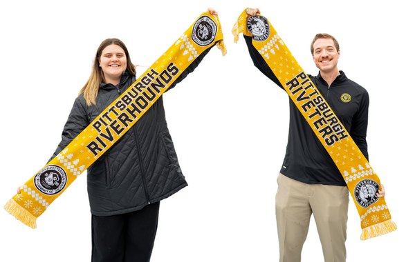 2024 Holiday Scarf Riverhounds X Riveters