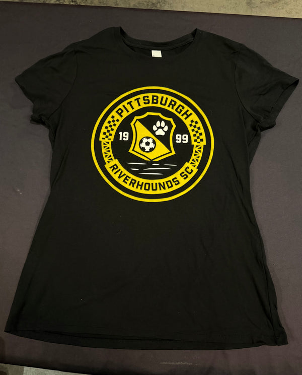 Women's Big Badge T-shirt - Black