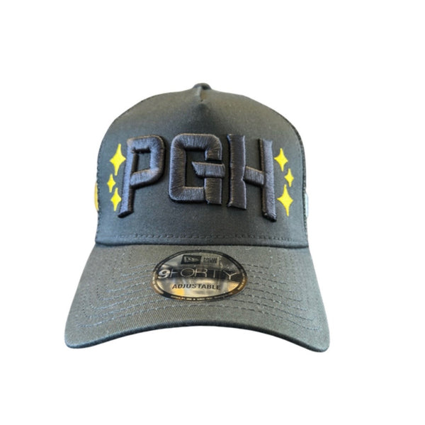 New Era PGH Star 9FORTY Trucker Hat