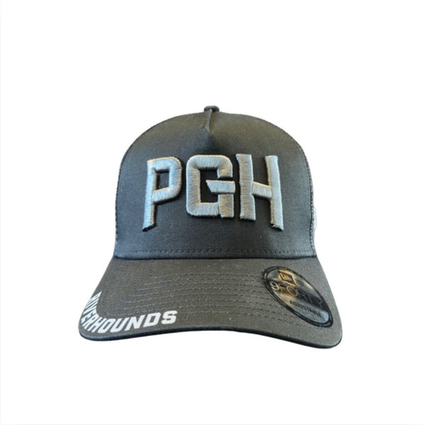 New Era Steel PGH Riverhounds 9FORTY Trucker Hat