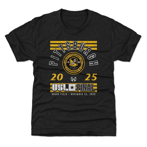 Pittsburgh Riverhounds SC 2025 USL Championship Final Youth T-shirt