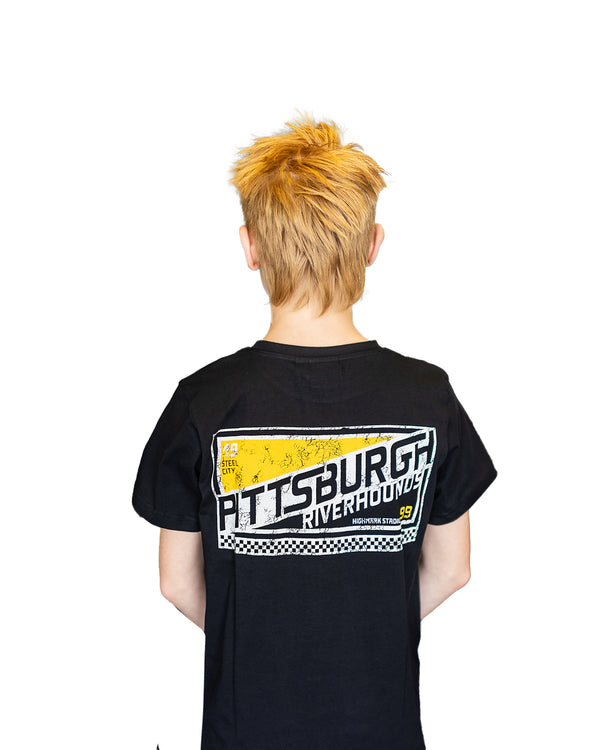 Midway Youth Vintage Pittsburgh Riverhounds T-Shirt