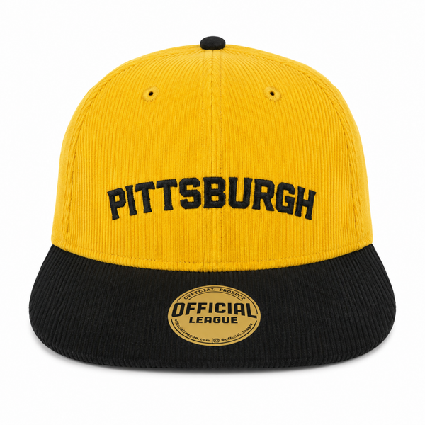 Official League Pittsburgh Gold Cord Cap