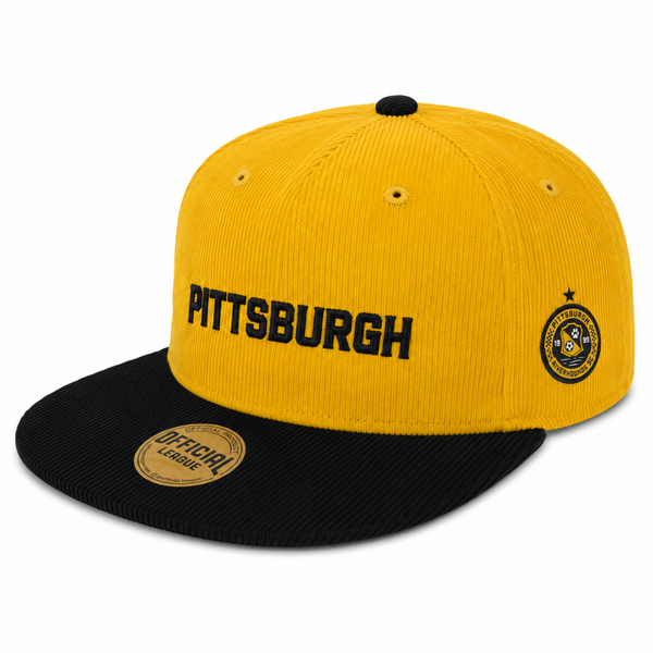 Official League Pittsburgh Gold Cord Cap