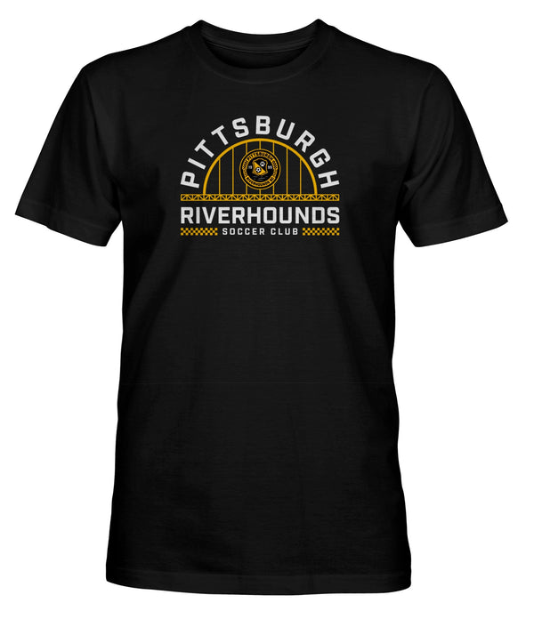 Pittsburgh Riverhounds SC Team Arc Cotton T-Shirt - Black