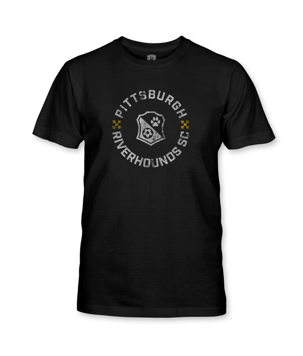 Pittsburgh Riverhounds Roundabout Youth Cotton T-Shirt - Black