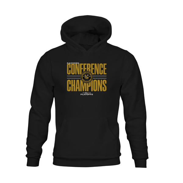 Pittsburgh Riverhounds Youth Eastern Conference Champions Fleece Pullover Hoodie - Black