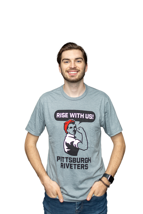 Riveters RISE WITH US T-shirt