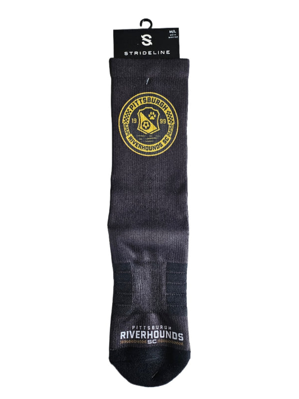 Strideline Black Socks M/L