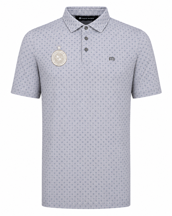 Travis Mathew Final Drive Polo - Gray