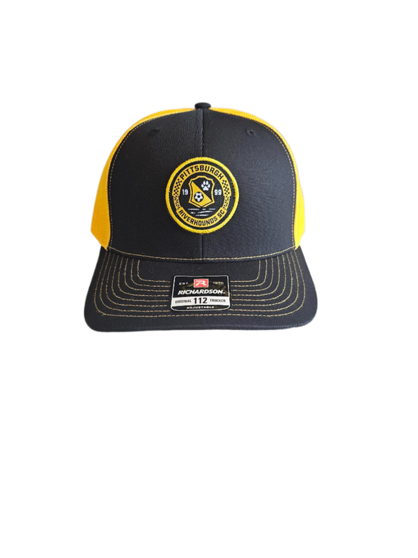 The Trucker Hat - Black/Gold