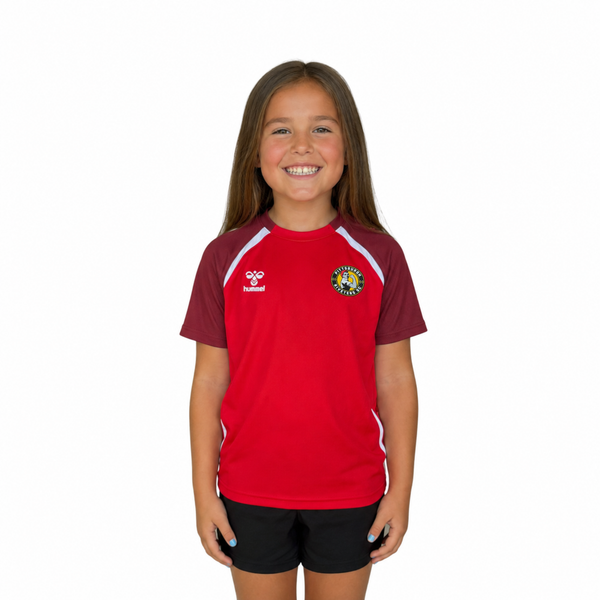 Riveters hummel LEAD 2.0 Youth Training Jersey - Red