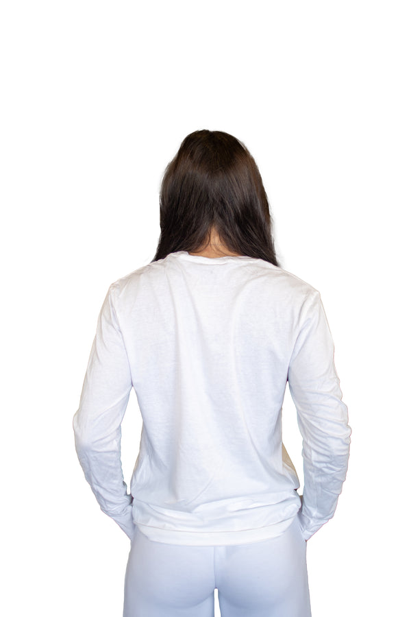 White Aht Long Sleeve T-shirt - SDS