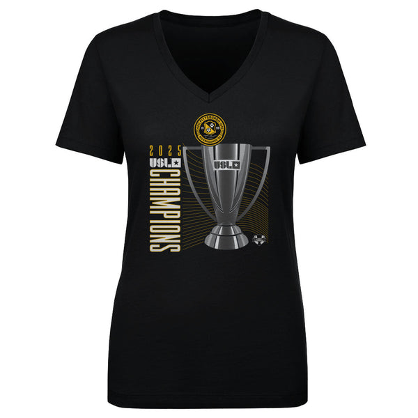Pittsburgh Riverhounds SC 2025 USL Championship Final Champions Trophy WHT