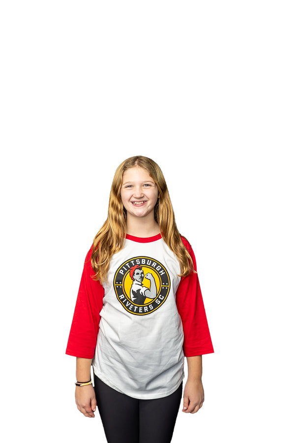 Riveters RISE Baseball Tee Youth