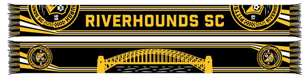 Riverhounds SC Bridge & Badge Scarf
